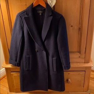 Daphne Coat in Italian boiled wool